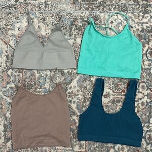 Colsie Women's Intimates Bras - Gray, Teal, Brown, Blue